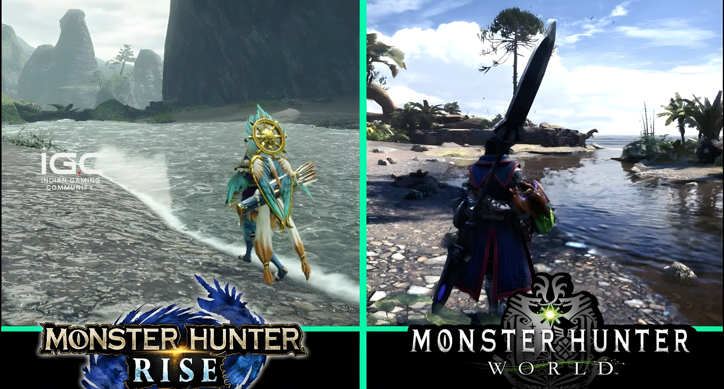 Monster Hunter Rise vs. Monster Hunter World