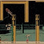 Rebounder is an extremely trendy precision-platformer comic-book world of ink, paper, and print