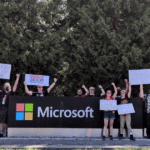 Union employees rally throughout North America to protest Xbox layoffs
