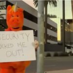 Buddy The Unicorn Kicked Out Of Halloween Horror Nights